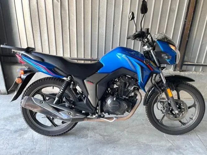 JTZ/DK150 2019 AZUL | ÚNICO DONO | 77.460 KM | PRONTA PARA RODAR!