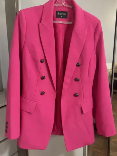 Blazer Rosa Cartelle