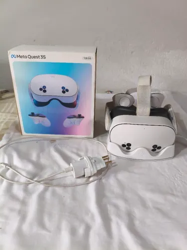 Meta quest 3s com com dock de carregamento por indução 