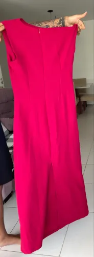 Vestido vinho midi longo Veste M e P/ NOVO NUNCA USADO