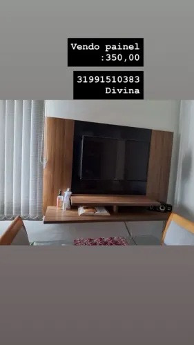Painel de tv em madeira