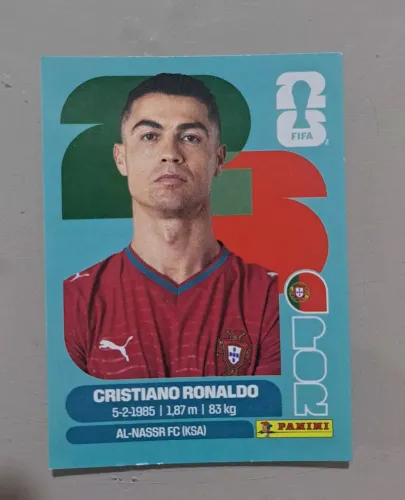 Figurinha Cristiano Ronaldo