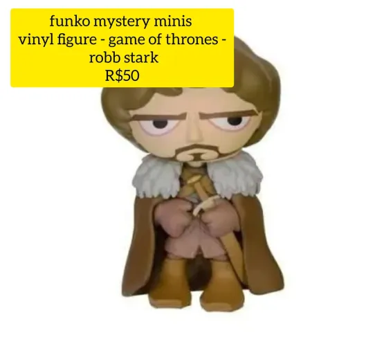 Robb Stark funko mystery minis vinyl figure game of thrones