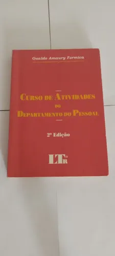 Livro Curso de Atividades do Depto Pessoal - 2ª edição