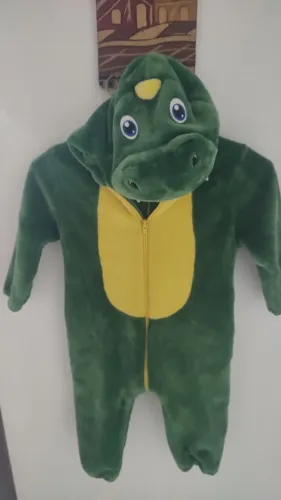 Macacão infantil do dinossauro