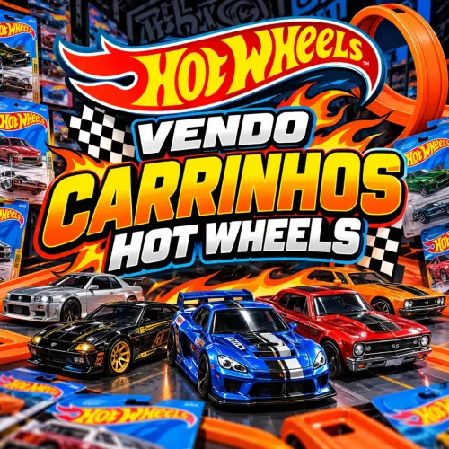Vendo Carrinhos Hot Wheels - Vários Modelos Disponíveis ?