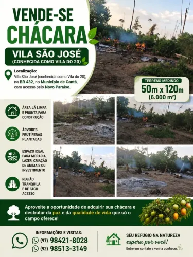 Vende-se chácara