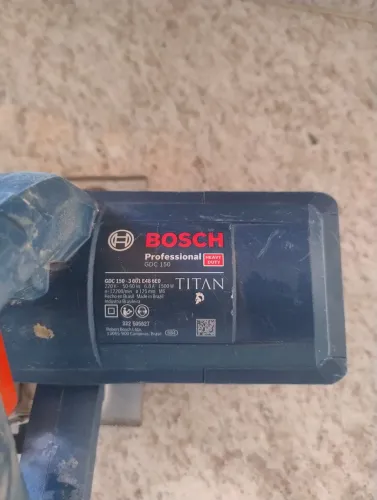 Serra mármore Bosch Titan 1500W de potência