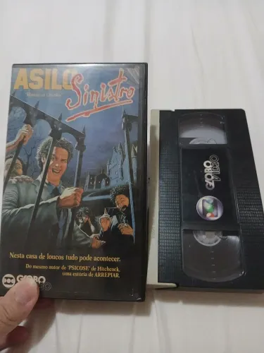 Vhs asilo sinistro terror peter cushing