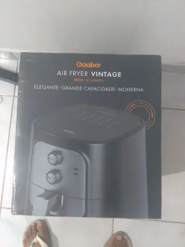 Vendo Air Fryer nova no plástico valor a negociar