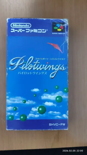 Pilotwings Super Famicom CIB