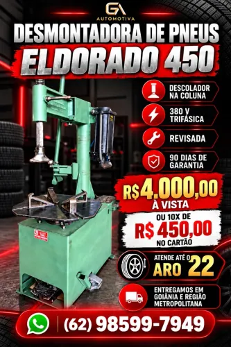 Desmontadora de rodas 