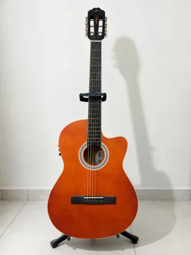 Violão Elétrico Em Ótimo Estado