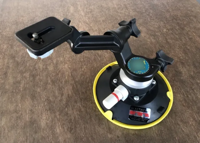 Suporte Ventosa Com Braço Articulável P/ Câmeras Dslr Gopro
