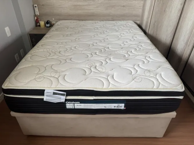 Cama Casal Ortobom Bellona NOVO