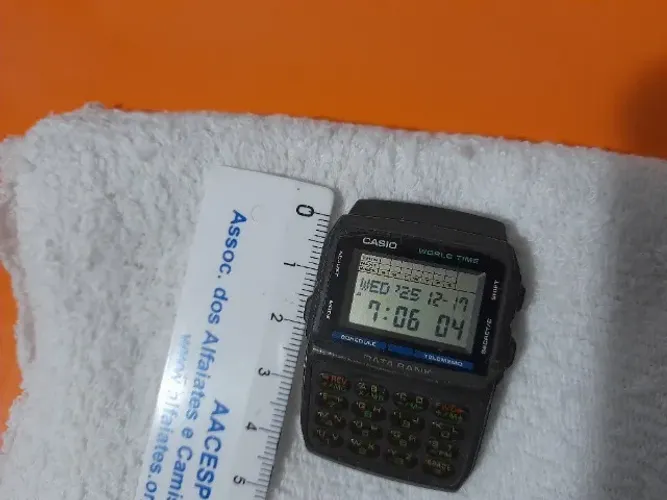 Relógio Casio Databank Calculadora DBX 103, revisado e funcionando, leia a descrição