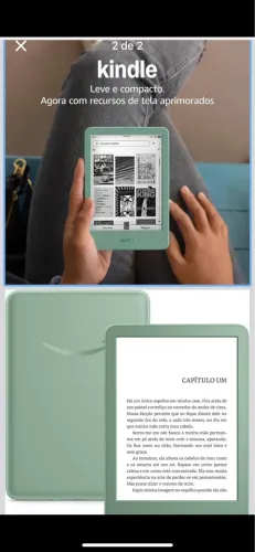 Kindle geração mais recente com 16gb com apenas 2 meses de uso