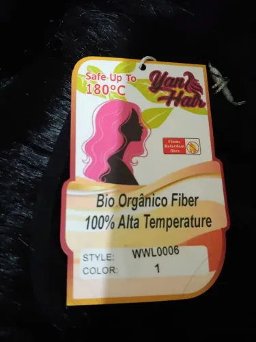 Cabelo Bio Orgânico Yan Hair Premium (Suporta até 180°C) - Novo