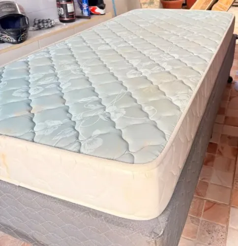 Cama box solteiro completa