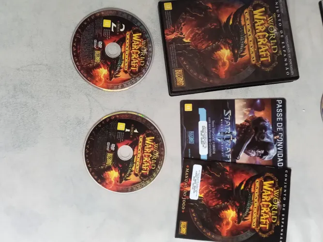 Jogo para PC - World Of WarCraft Cataclysm - pacote de expansão