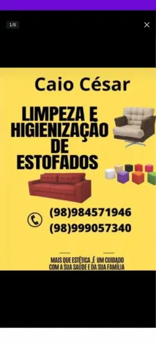 Limpeza a seco ,higienizaçao de estofados