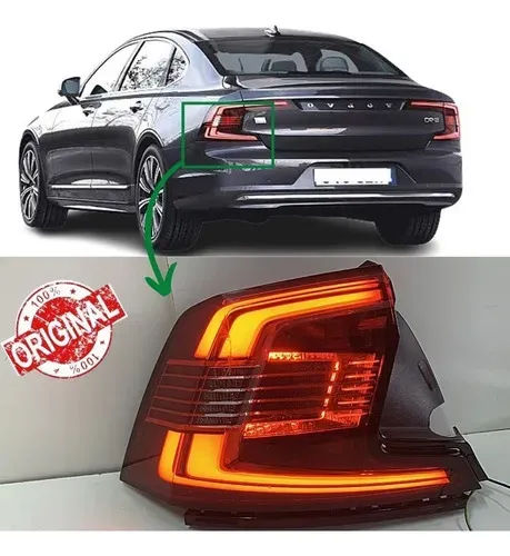 Lanterna Volvo S90 2023 Com Detalhe Na Lente Esquerdo 19063 Esquerdo