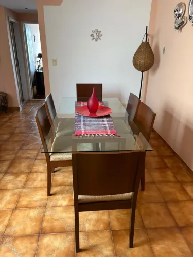 Mesa Vidro 6 Lugares