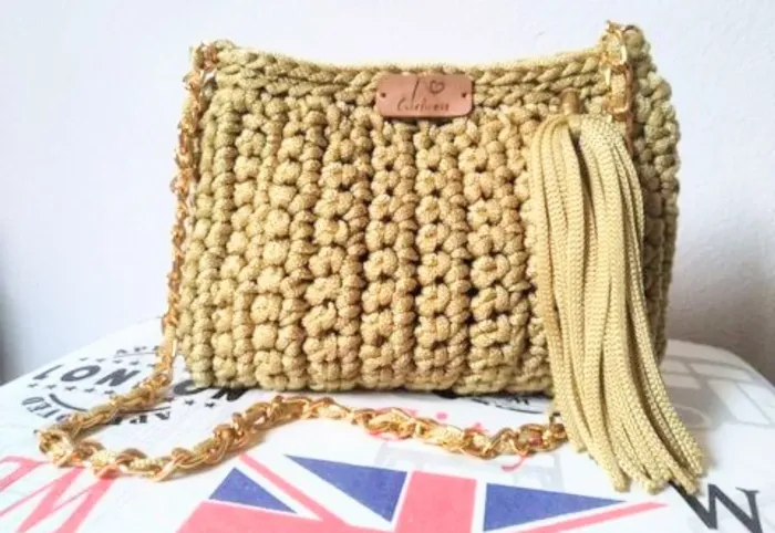 Bolsa crochê