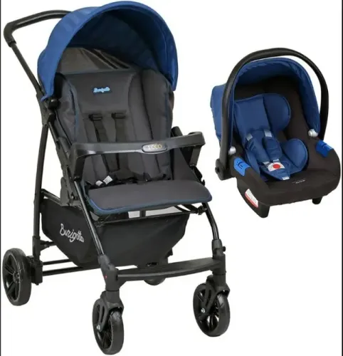 Kit Carrinho de Passeio + Bebê Conforto Burigotto - USADO E EM PERFEITO ESTADO