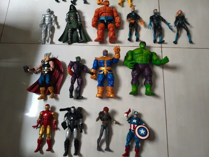Marvel Legenda Vingadores Quarteto Fantástico Hasbro