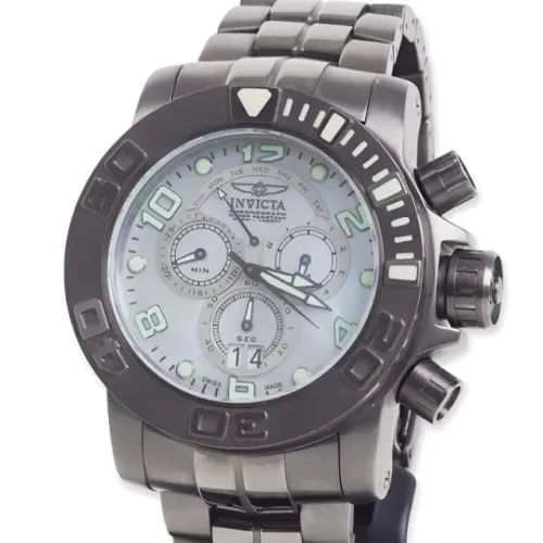 Relógio Invicta Reserve Chronograph Gunmetal - Impecável, Na Caixa Com NF E Certificado