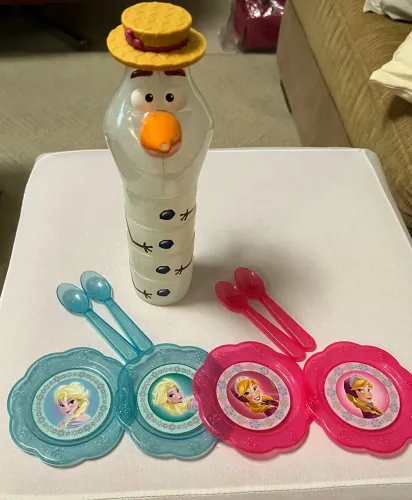 Jogo de louças da Frozen - 13 peças
