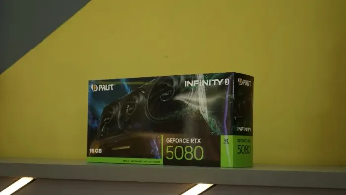 Placa de Vídeo RTX 5080 16GB Palit Infinity 3 por R$9.499,00