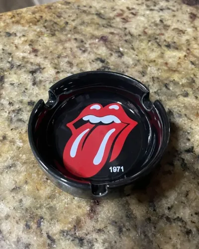 Cinzeiro Rolling Stones 1971 Tok&Stok