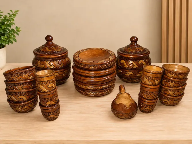 Kit louça cerâmica