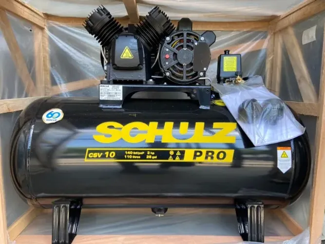 Compressor de Ar Schulz CSV 10 110 Litros 2HP