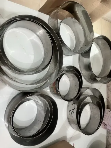 Aro para bolo inox