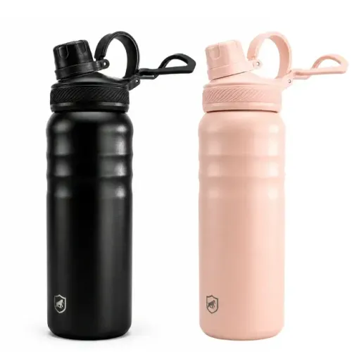 Garrafa Térmica Aço inoxidável de Parede Dupla 700ml, Antivazamento - Gshield Armor