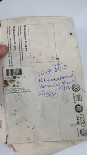 kombi kit embuchamento original vw
