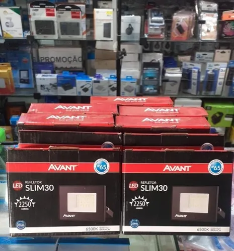 Kit de 7 Unidades de Refletor 30w (Distribuidora JK Eletrônicos, Honestidade e Qualidade)