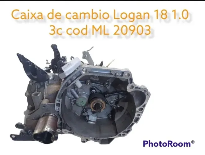 Caixa de câmbio logan 2018 1.0