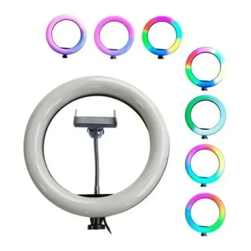 (NOVO) Ring light 14 polegadas RGB