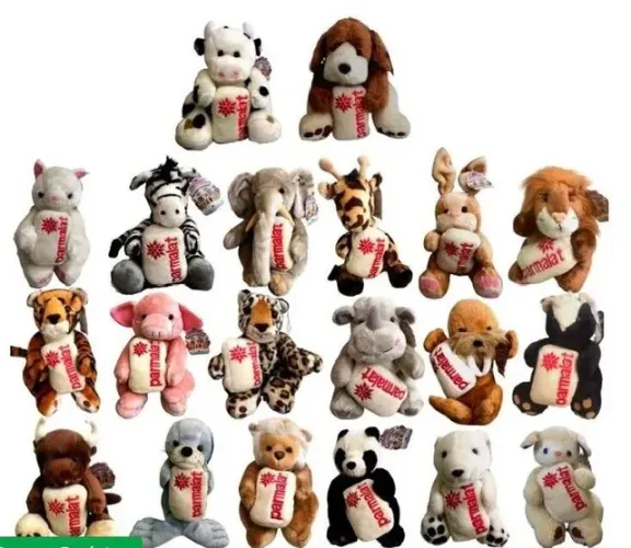 Coleção 20 mamíferos Parmalat