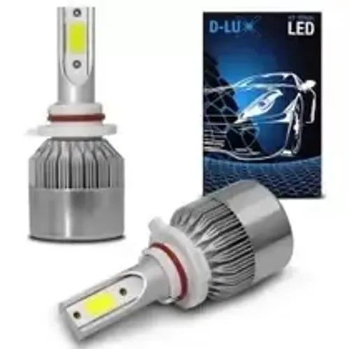 Lâmpada Farol De LED 2D HB3 - S/ Reat. - DLUX - DX9005