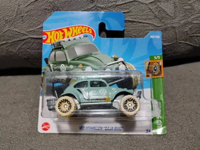 Hot Wheels Mud Studs - Volkswagen Baja Bug - Leia a descrição
