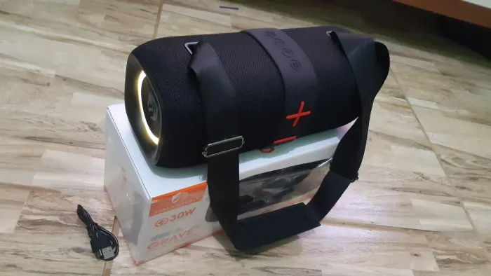 Caixa de som bluetooth tn24 30w - já é o menor preço