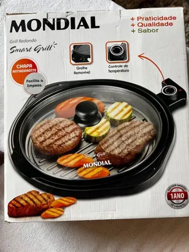 Chapa Antiaderente - Smart Grill MONDIAL