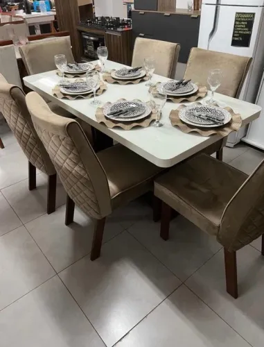 mesa de jantar 6 cadeiras [Castro]
