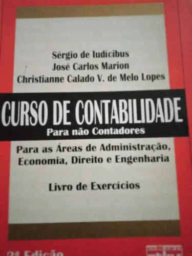 Curso de Contabilidade para não Contadores - Livro de Exercícios
