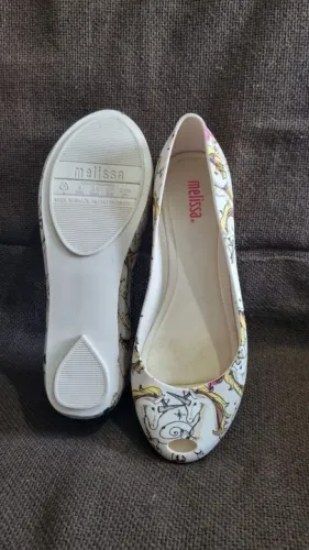 Sapatilha Melissa Ultragirl Unicórnio Branco